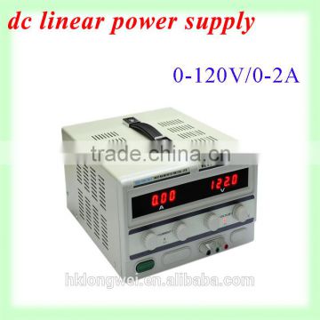 0-120V/0-2A dc linear power supply,Regulated DC power supply,adjustable dc power supply for testing