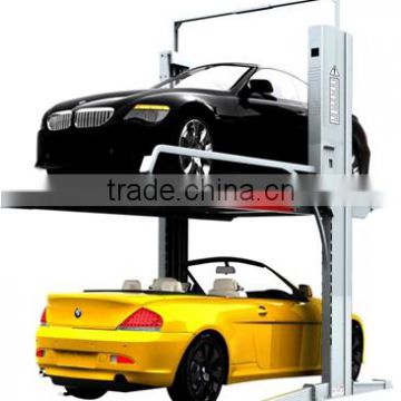 Smart 2 Post /2 Column Hydraulic Jacks Car Parking Lift Platform For 2 Cars