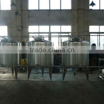 Stainless steel CIP cleaning system for beverage plant