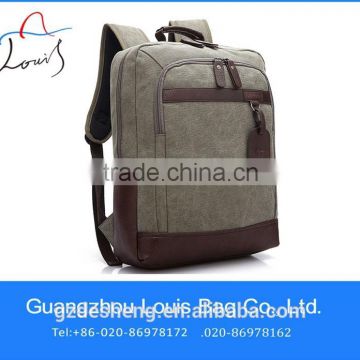Men women Backpack Canvas Schoolbag bookbag Laptop shoulder bag Satchel Rucksack