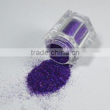 0.2mm Laser Dark Purple Glitter