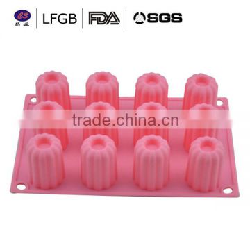 High quality fashionable professionable cup shape Silicone Ice cube Tray