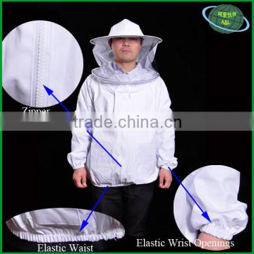 Beekeeping equipment necessary bee protection coverall suit/jacket made of 100% cotton or dacron                        
                                                Quality Choice