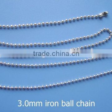 3mm metal ball chain