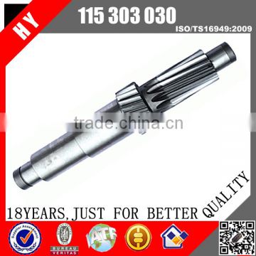 Bus and Heavy-duty Truck Parts QJ1506/S6-150 Gearbox Lay Shaft, transmisssion lay gear shaft, 115303030
