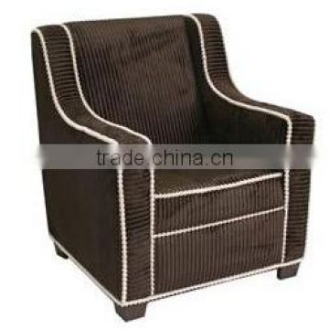 Baby Retro Kids Club Chair, Chocolate / Tan Corduroy