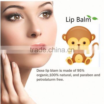 natural lip balm , lip balm ball container