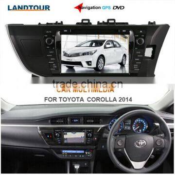 Right hand driving 2014 Corolla car GPS DVD Player