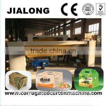 wrapping carton machine NC cut off machine for packaging corrugated cardboard paper carton box