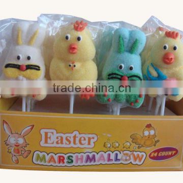 Easter Animals Marshmallow Lollipop