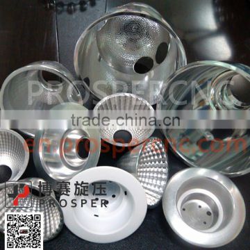 led car light (cnc metal spinning lighting equipment cnc machining)