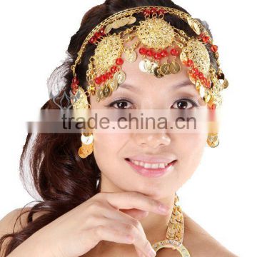Belly Dance Costumes Accessory Performance Head wear, Fashion Headpiece for Girl (T012)