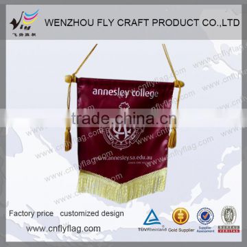 Plastic cheap feather banner