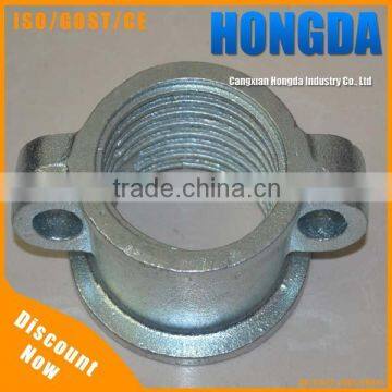 Galvanized Scaffolding Part Sleeve Cast Jack Nut With Handle