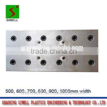 Wide hollow door panel board mould/die tool