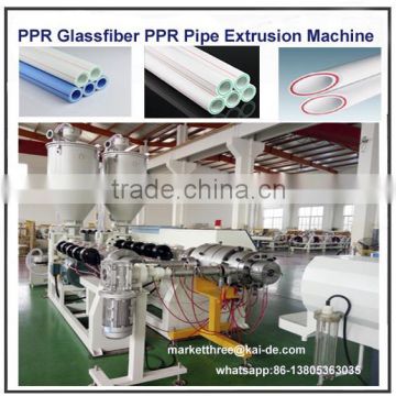 75-160mm PPR glassfiber Pipe Extrusuib Machine/Pipe Making Machine