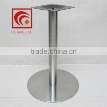 stainless steel pedestal dining table base