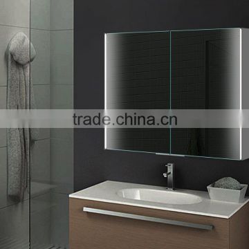 Lamxon led backlit mirror cabinet with light