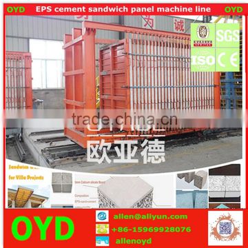 Manufacture lightweight and high strength automatic EPS cement sandwich wall panel production line
