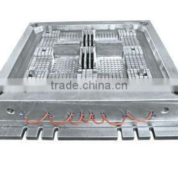 adequate quality new design plastic double pallet injection mould