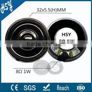 wholesale 32mm 8ohm 1w fashionable mini speaker