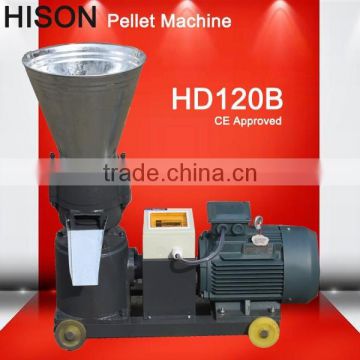 HD120B CE approved wood pellet mill / wood pellet making machine