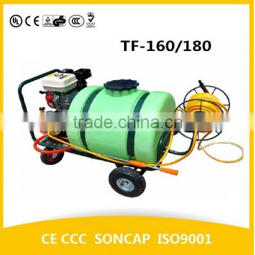 Portable 168F gasoline power garden sprayer with weels for sale(TF-160/180)