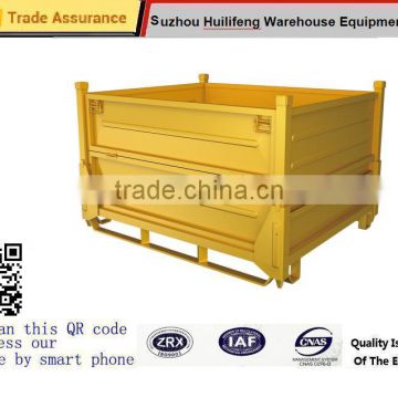 new type foldable metal solid container