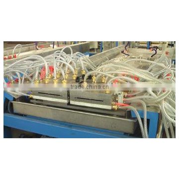 pvc profile pinch plate extrusion line