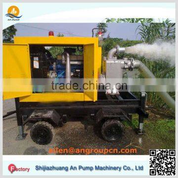 Farm Irrigation Movable Centrifugal Self Priming 6 Inch Diesel Water Pump