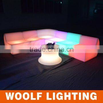 Outdoor Rechargeable LED Modern Leisure Illuminated Patio Furniture