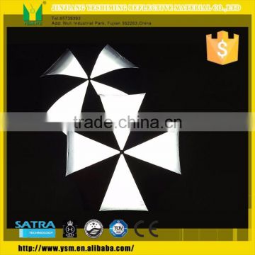 Buy wholesale direct from china light weight fluorescence reflective fabric