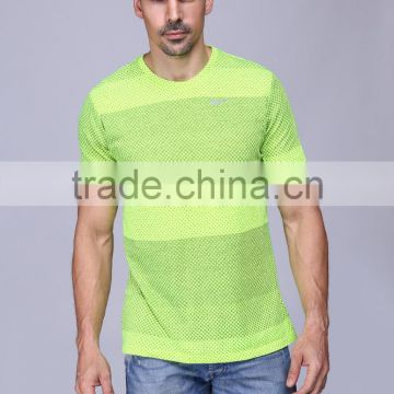 OEM service factory sale high quality sportswear seamless t shirt men