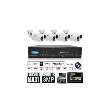 LS VISION 8CH security onvif nvr 1080P built-in POE