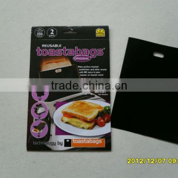 As seen on TV! PTFE Reusable Toaster Bag 16x16.5cm
