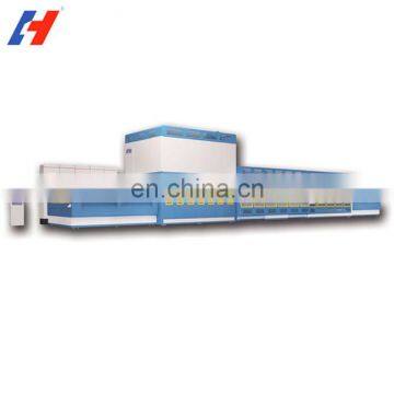 China manufacturer flat and bent glass mini glass tempering furnace