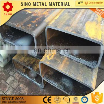 q235 black / rectangular api bs square dn550 welded steel pipe erw