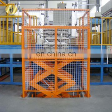 7LSJG Shandong SevenLift stationary scissor lifts floor level manlift for pick-up 3 ton