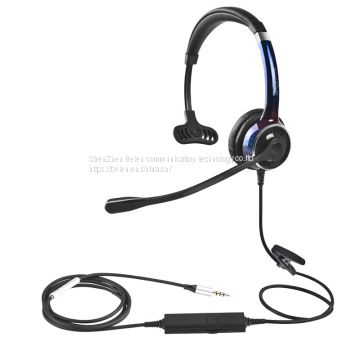 Beien FC21 MP interface call center headset game earphone business headset