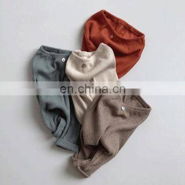 Baby PP pants for men and women, simple and versatile, comfortable thread elastic leggings