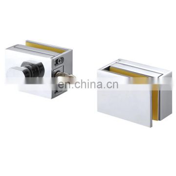 China Manufacture Stainless Steel SUS304 Square Type Commercial Sliding Glass Door Key Locks