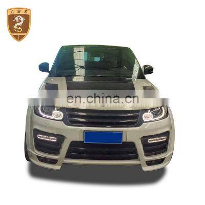 2014-2017 car bumper body parts suitable for rover land range sport to MSY style wide bumper body kit