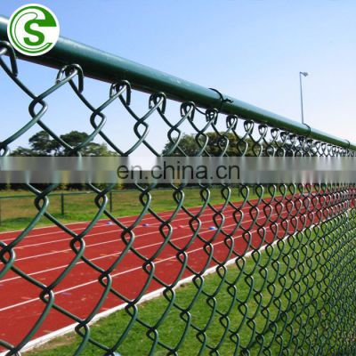 Diamond Wire Mesh/ Galvanized diamond mesh good appearance chain link fence