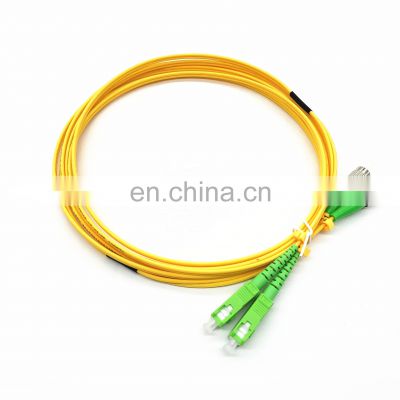 3meters FC APC SC APC Duplex Single mode G652D PVC Optical Fiber Patch cord Fiber Jumper fiber patch cord fc-sc