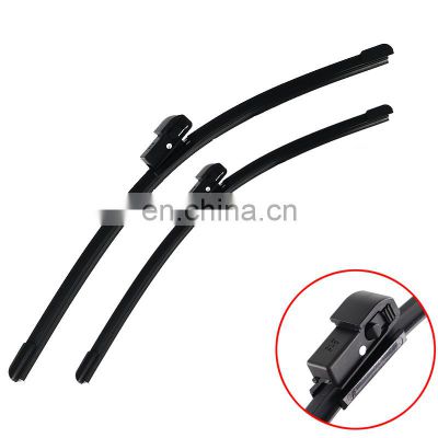 Pair Front Windshield Windscreen Wiper Blades For Audi A4 B6 8E/8H