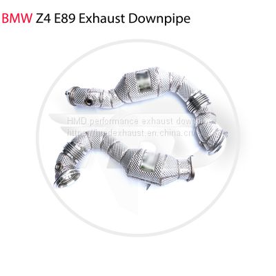 HMD Exhaust Manifold Downpipe for BMW Z4 E89 Car Accessories With Catalytic converter Header Catless whatsapp008618023549615