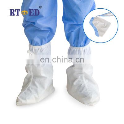 Disposable medical shoe/boots covers PP+PE non woven fabric