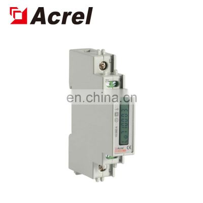 low voltage electrical 35mm DIN Rail Direct Connect energy electric meter monitor LCD Display