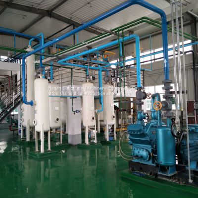 Linseed oil processing equipment subcritical extraction equipment and refining equipment