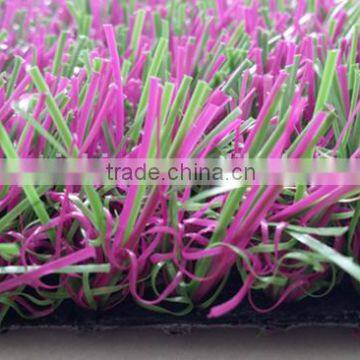 high quality Lavender artificial landscaping grass for garden,recreation decor